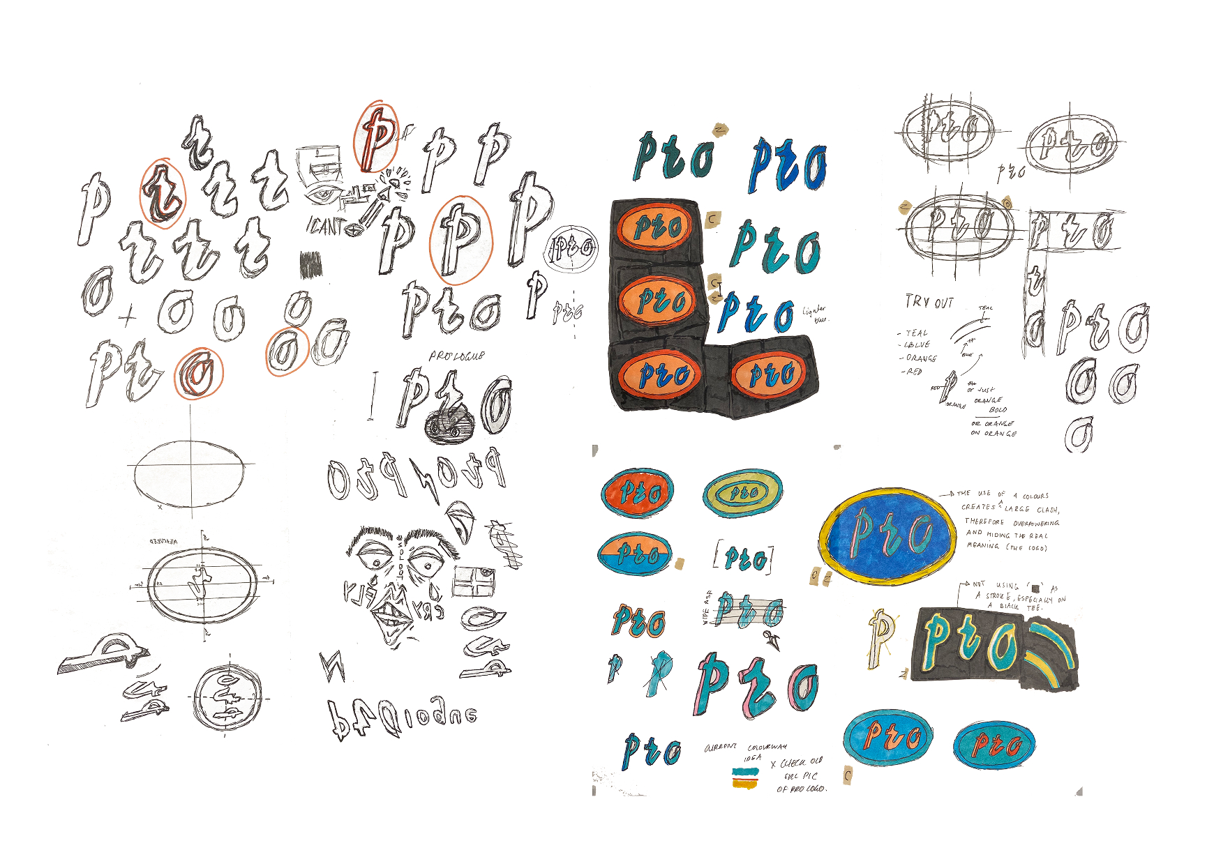 Brand sketches